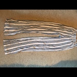 Sz S Navy Blue Boho Pants